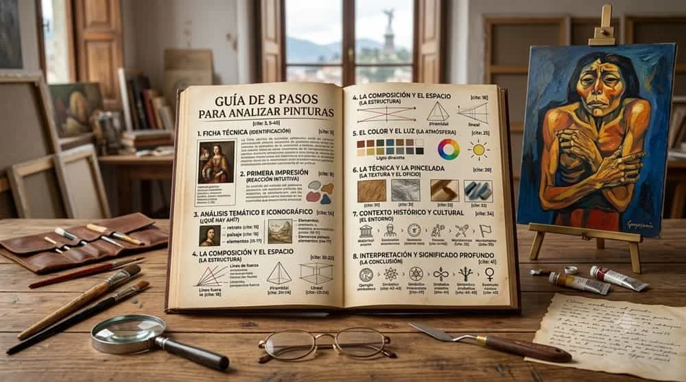 Cómo analizar una pintura: Guía de 8 pasos para amantes del arte