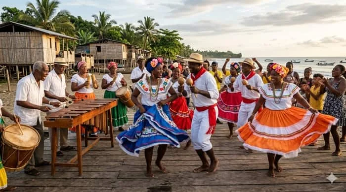 Danza y folklore en Ecuador. La Marimba Esmeraldeña: El Legado Afroecuatoriano